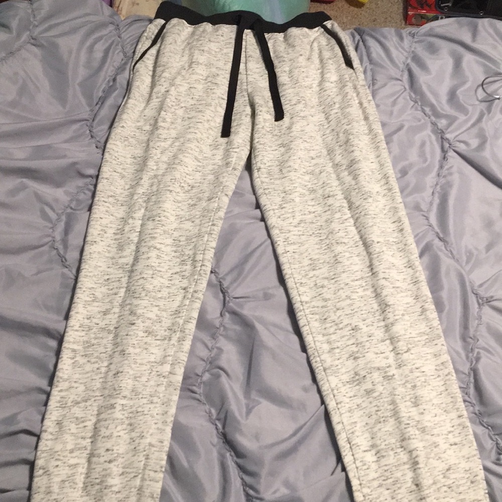 White Joggers